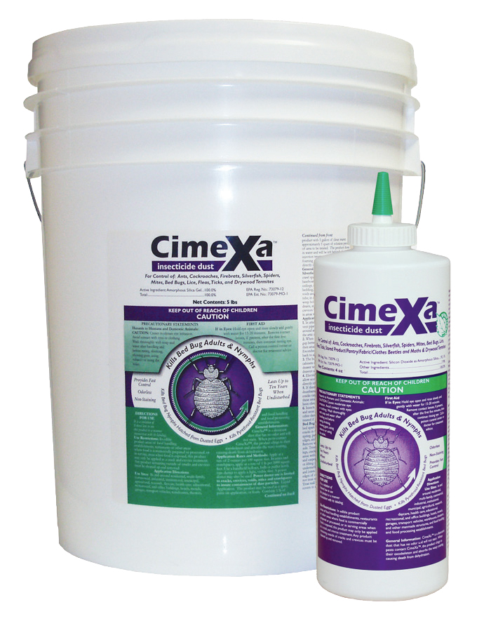 Rockwell Labs’ CimeXa Dust all-natural and effective bed bug treatment